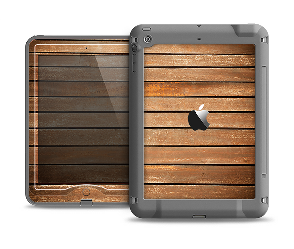 The Worn Wooden Panks Apple iPad Mini LifeProof Nuud Case Skin Set