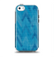 The Woven Blue Sharp Chevron Pattern V3 Apple iPhone 5c Otterbox Symmetry Case Skin Set