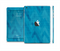 The Woven Blue Sharp Chevron Pattern V3 Full Body Skin Set for the Apple iPad Mini 2