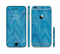 The Woven Blue Sharp Chevron Pattern V3 Sectioned Skin Series for the Apple iPhone 6