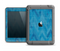 The Woven Blue Sharp Chevron Pattern V3 Apple iPad Mini LifeProof Fre Case Skin Set