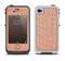 The Woven Burlap Apple iPhone 4-4s LifeProof Fre Case Skin Set