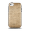 The Woven Fabric Over Aged Wood Apple iPhone 5c Otterbox Symmetry Case Skin Set