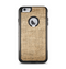 The Woven Fabric Over Aged Wood Apple iPhone 6 Plus Otterbox Commuter Case Skin Set