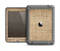The Woven Fabric Over Aged Wood Apple iPad Mini LifeProof Nuud Case Skin Set
