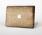 The Woven Fabric Over Aged Wood Skin Set for the Apple MacBook Air 11"