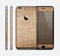 The Woven Fabric Over Aged Wood Skin for the Apple iPhone 6