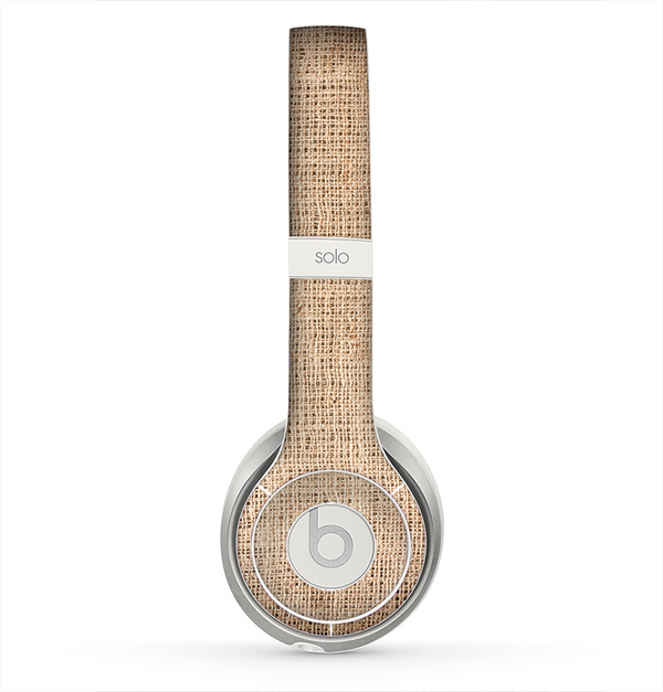 The Woven Fabric Over Aged Wood Skin for the Beats by Dre Solo 2 Headphones