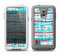 The Woven Trendy Green & Coral Samsung Galaxy S5 LifeProof Fre Case Skin Set