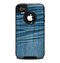 The Wrinkled Jean texture Skin for the iPhone 4-4s OtterBox Commuter Case