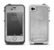 The Wrinkled Silver Surface Apple iPhone 4-4s LifeProof Fre Case Skin Set