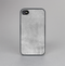 The Wrinkled Silver Surface Skin-Sert Case for the Apple iPhone 4-4s