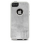 The Wrinkled Silver Surface Skin For The iPhone 5-5s Otterbox Commuter Case