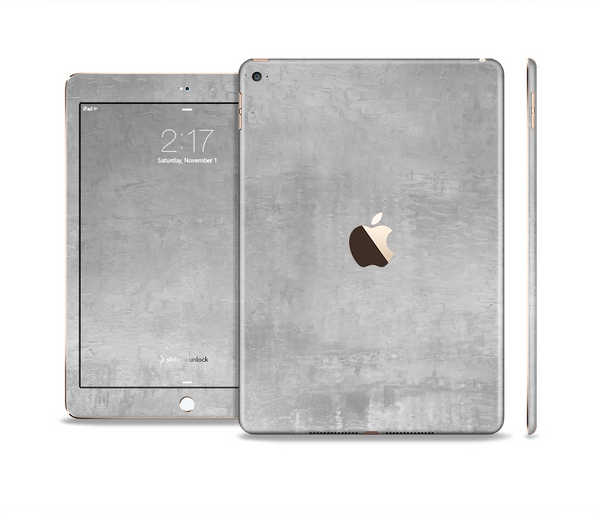 The Wrinkled Silver Surface Skin Set for the Apple iPad Air 2