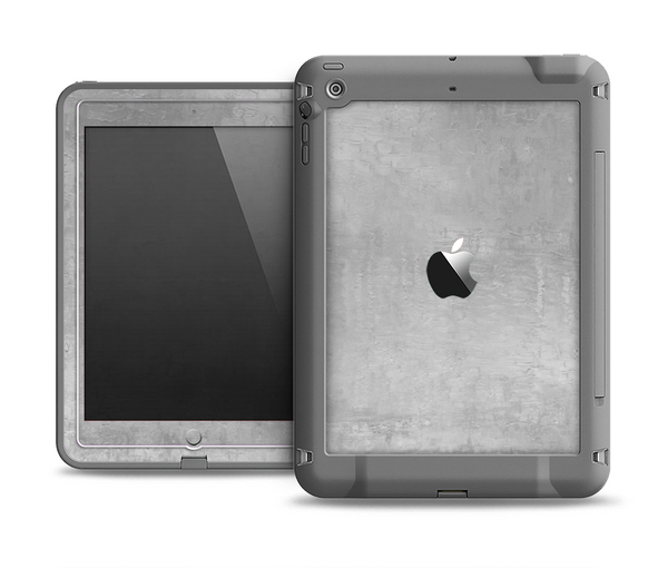 The Wrinkled Silver Surface Apple iPad Air LifeProof Fre Case Skin Set