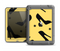 The Yellow & Black High-Heel Pattern V12 Apple iPad Mini LifeProof Fre Case Skin Set