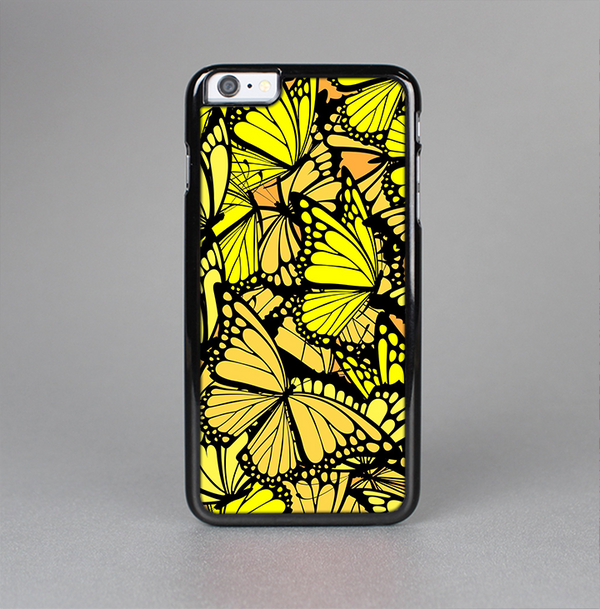 The Yellow Butterfly Bundle Skin-Sert Case for the Apple iPhone 6