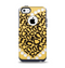 The Yellow Heart Shaped Leopard Apple iPhone 5c Otterbox Commuter Case Skin Set
