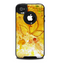 The Yellow Leaf-Imprinted Paint Splatter Skin for the iPhone 4-4s OtterBox Commuter Case.png