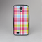 The Yellow & Pink Plaid Skin-Sert Case for the Samsung Galaxy S4
