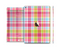 The Yellow & Pink Plaid Skin Set for the Apple iPad Air 2