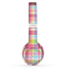 The Yellow & Pink Plaid Skin Set for the Beats by Dre Solo 2 Wireless Headphones