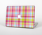 The Yellow & Pink Plaid Skin Set for the Apple MacBook Air 11"
