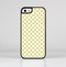 The Yellow & White Seamless Morocan Pattern V2 Skin-Sert Case for the Apple iPhone 5/5s