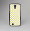 The Yellow & White Seamless Morocan Pattern V2 Skin-Sert Case for the Samsung Galaxy S4
