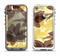 The Yellow and Brown Pastel Flowers Apple iPhone 5-5s LifeProof Fre Case Skin Set