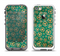 The Yellow and Green Recycle Pattern Apple iPhone 5-5s LifeProof Fre Case Skin Set