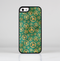 The Yellow and Green Recycle Pattern Skin-Sert Case for the Apple iPhone 5/5s