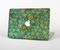 The Yellow and Green Recycle Pattern Skin Set for the Apple MacBook Pro 15"