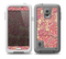The Yellow and Pink Paisley Floral Skin for the Samsung Galaxy S5 frē LifeProof Case
