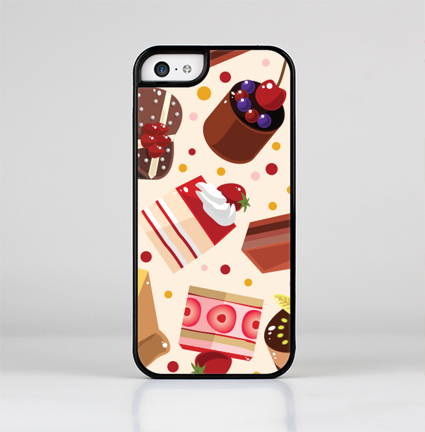 The Yummy Dessert Pattern Skin-Sert Case for the Apple iPhone 5c