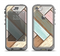 The Zigzag Vintage Wood Planks Apple iPhone 5c LifeProof Nuud Case Skin Set