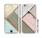 The Zigzag Vintage Wood Planks Sectioned Skin Series for the Apple iPhone 6