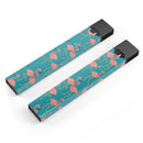 Tropical Flamingo v2 - Premium Decal Protective Skin-Wrap Sticker compatible with the Juul Labs vaping device