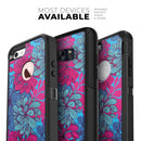 Vibrant Colorful Floral Sprouts - Skin Kit for the iPhone OtterBox Cases