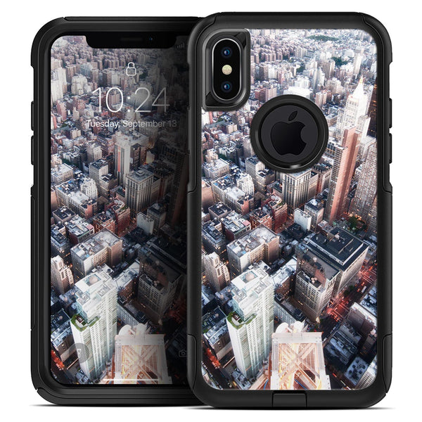 Vintage Aerial Cityscape - Skin Kit for the iPhone OtterBox Cases