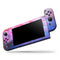 Vivid Pink and Blue Space // Skin Decal Wrap Kit for Nintendo Switch Console & Dock, Joy-Cons, Pro Controller, Lite, 3DS XL, 2DS XL, DSi, or Wii