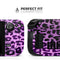 Vivid Purple Leopard Print // Full Body Skin Decal Wrap Kit for the Steam Deck handheld gaming computer