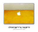 Golden Beer MacBook Skin