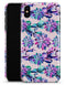 Watercolor Cactus Succulent Bloom V16 - iPhone X Clipit Case