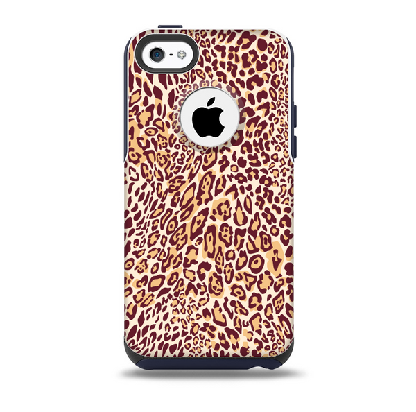 Wild Leopard Print Skin for the iPhone 5c OtterBox Commuter Case