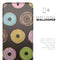 Yummy Colored Donuts v2 - Skin-Kit for the Samsung Galaxy S-Series S20, S20 Plus, S20 Ultra , S10 & others (All Galaxy Devices Available)