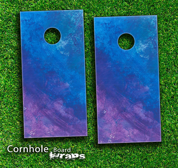 Pastel Skin-set for a pair of Cornhole Boards