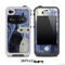 Abstract Blue Cat Painting V2 Skin for the iPhone 5 or 4/4s LifeProof Case