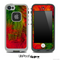 Red & Green Color Feathers Skin for the iPhone 5 or 4/4s LifeProof Case