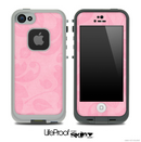 Faded Pink Floral Skin for the iPhone 5 or 4/4s LifeProof Case